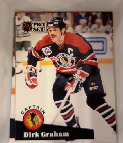 1991-92 Pro Set #570 Dirk Graham — front