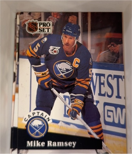 1991-92 Pro Set #568 Mike Ramsey — front