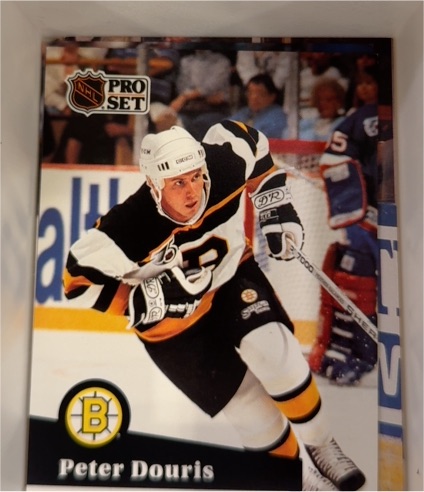 1991-92 Pro Set #347 Peter Douris — front