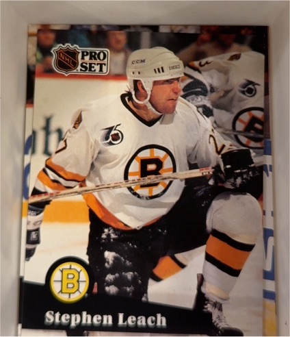 1991-92 Pro Set #346 Stephen Leach — front