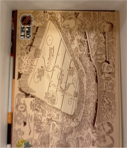 1991-92 Pro Set #591 Boston Bruins Cartoon — front