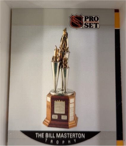 1990-91 Pro Set #383 The Bill Masterton Trophy Gord Kluzak — front