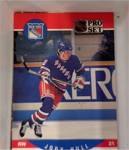 1990-91 Pro Set #490 Jody Hull — front