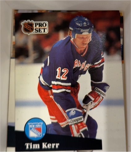 1991 Pro Set #446 Tim Kerr — front