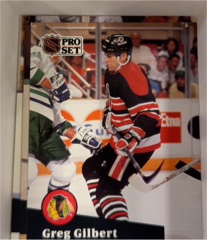 1991-92 Pro Set #372 Greg Gilbert — front