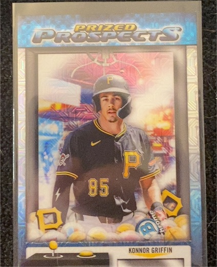 2025 Bowman Chrome Draft Prized Prospects Mojo #PP-17 Konnor Griffin — front