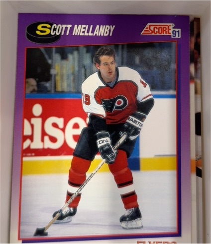 1991-92 Score #279 Scott Mellanby — front