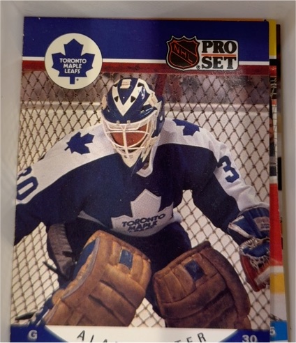 1990-91 Pro Set #275 Allan Bester — front