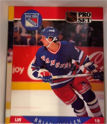 1990-91 Pro Set #203 Brian Mullen — front