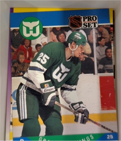1990 Pro Set #25 Grant Jennings — front
