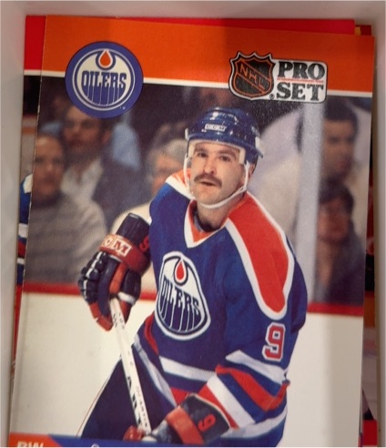 1990-91 Pro Set #81 Glenn Anderson Edmonton Oilers — front