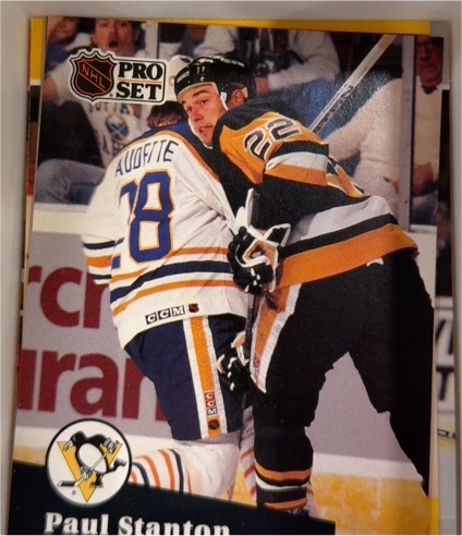 1991-92 Pro Set #457 Paul Stanton Pittsburgh Penguins — front