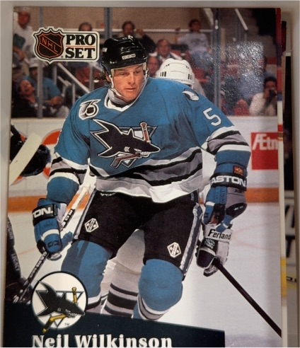 1991-92 Pro Set #483 Neil Wilkinson — front