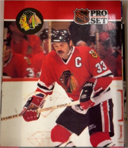1990-91 Pro Set #51 Dirk Graham — front