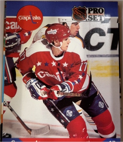 1990-91 Pro Set #320a Mike Ridley — front