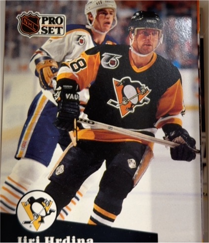 1991-92 Pro Set #461 Jiri Hrdina — front
