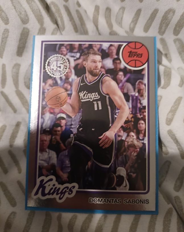 2025-26 Topps 45th Anniversary #80BK-36 Domantas Sabonis — front