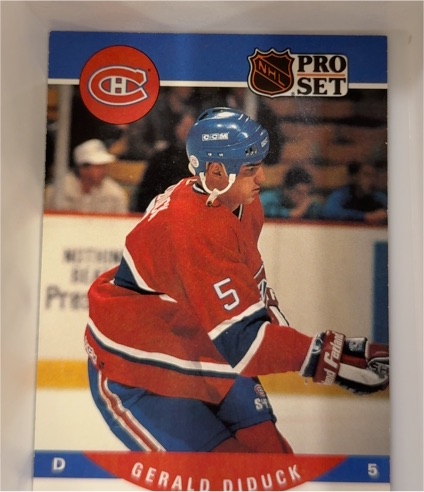 1990-91 Pro Set #468 Gerald Diduck — front