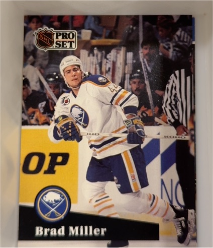 1991-92 Pro Set #354 Brad Miller — front