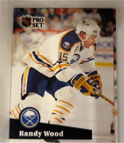 1991 Pro Set #359 Randy Wood — front