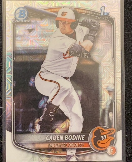 2025 Bowman Draft Chrome #BDC-63 Caden Bodine — front