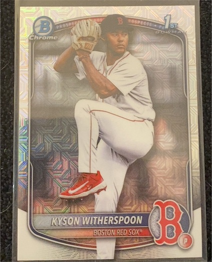 2025 Bowman Chrome Draft #BDC-29 Kyson Witherspoon — front