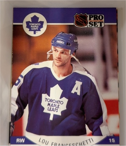 1990-91 Pro Set #280 Lou Franceschetti — front