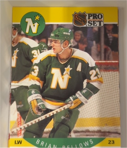 1990-91 Pro Set #130 Brian Bellows — front