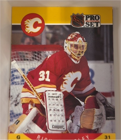1990 Pro Set #48 Rick Wamsley — front