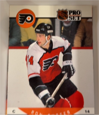 1990-91 Pro Set #224 Ron Sutter — front
