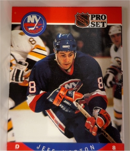 1990-91 Pro Set #189 Jeff Norton — front