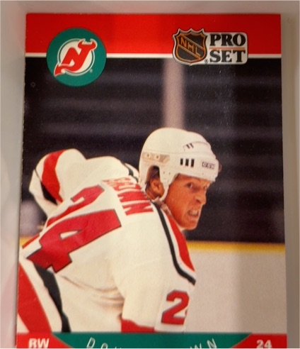 1990-91 Pro Set #163 Doug Brown — front