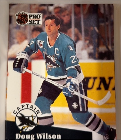 1991-92 Pro Set #584 Doug Wilson — front