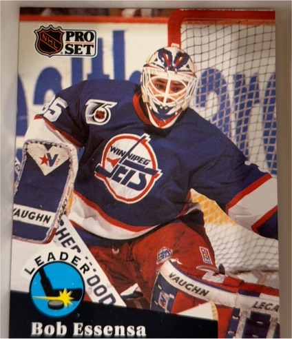 1991-92 Pro Set #602 Bob Essensa — front
