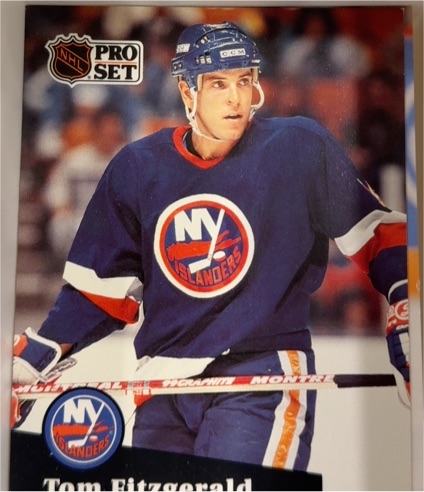 1991-92 Pro Set #431 Tom Fitzgerald — front