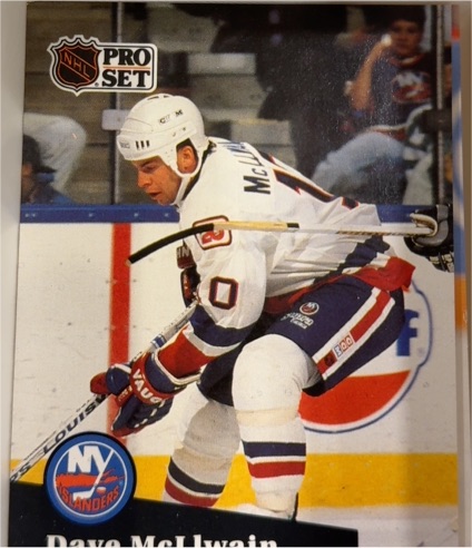1991 Pro Set #434 Dave McIlwain — front