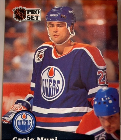 1991-92 Pro Set #382 Craig Muni — front