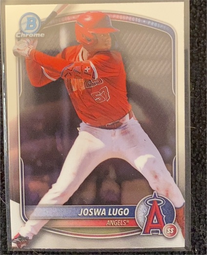 2025 Bowman Draft #BDC-24 Joswa Lugo — front