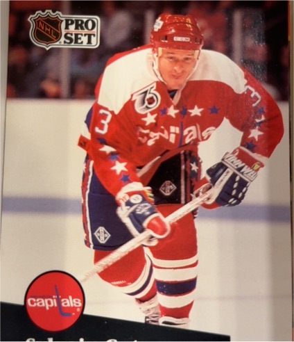 1991-92 Pro Set #512 Sylvain Cote Washington Capitals — front