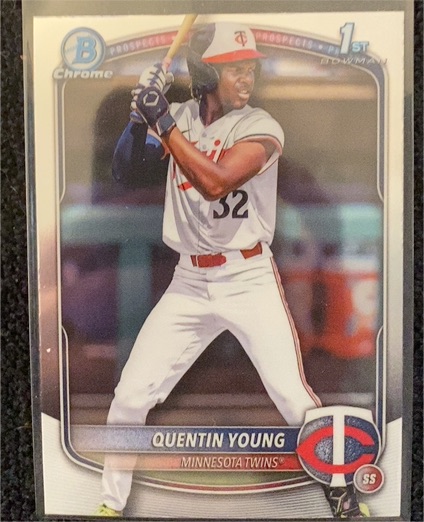 2025 Bowman Draft #BD-92 Quentin Young — front