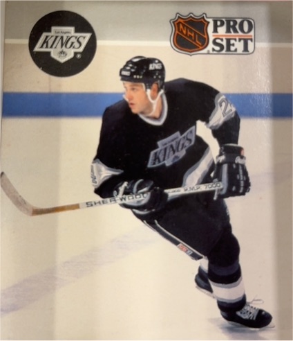 1990-91 Pro Set #612 Dave Taylor — front