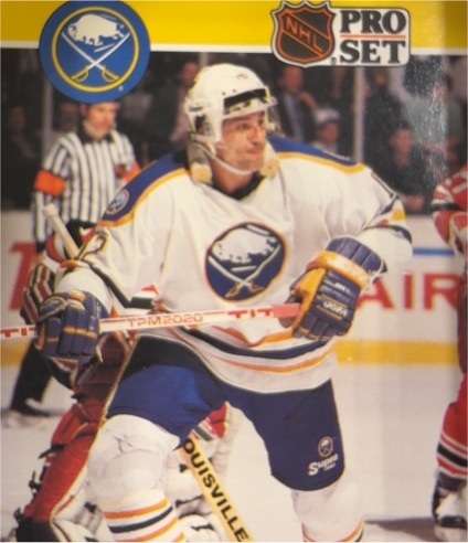 1990-91 Pro Set #32 Rick Vaive — front