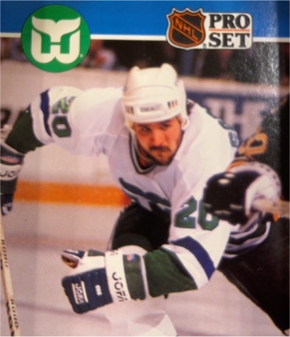 1990-91 Pro Set #100 Yvon Corriveau Hartford Whalers — front