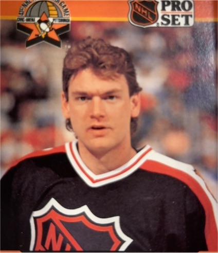 1990-91 Pro Set #345 Steve Larmer — front