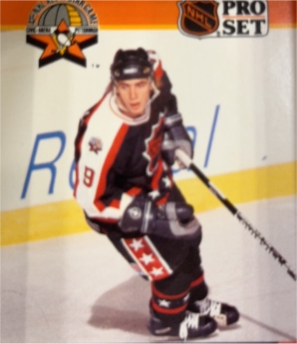 1990-91 Pro Set #352 Bernie Nicholls — front