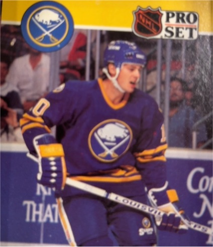 1990-91 Pro Set #415 Dale Hawerchuk — front