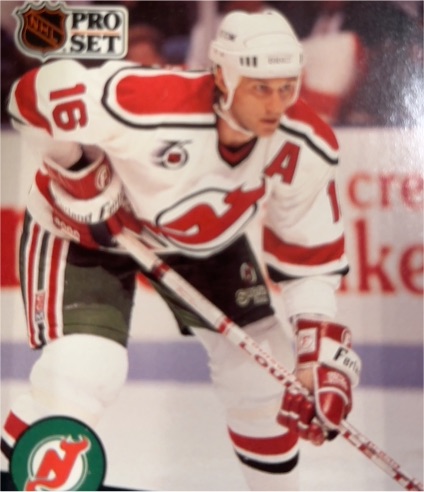 1991-92 Pro Set #426 Laurie Boschman New Jersey Devils — front