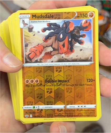 2020 Pokémon Sword & Shield #106 Mudsdale — front