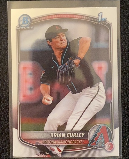 2025 Bowman Draft Chrome #BDC-170 Brian Curley — front