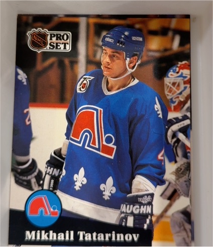 1991-92 Pro Set #462 Mikhail Tatarinov — front